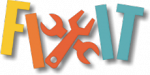 Логотип фирмы Домашний мастер Fixit