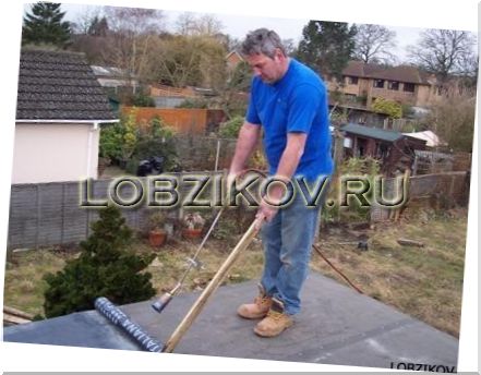 Обновление кровли крыши.