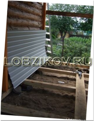 Возведение и строительство веранды
