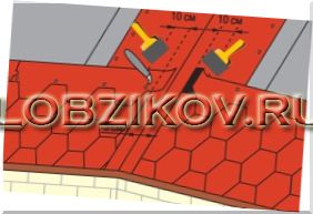 Монтаж битумной черепицы