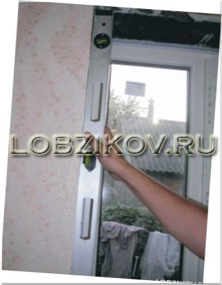 Установка пластиковых откосов