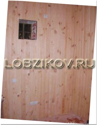 Отделка деревянной вагонкой