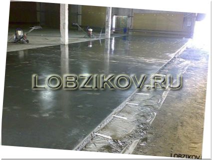 Бетонные и полимерные наливные полы