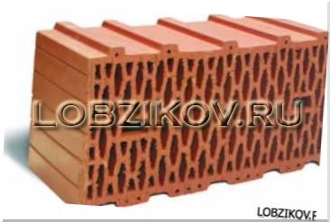 Камень рядовой 14,5NF поризованный