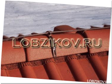 Методы крепления молниеприемников и их токоотводов