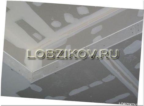 Монтаж подвесного потолка из гипсокартона