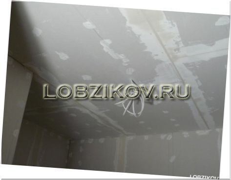 Монтаж подвесного потолка из гипсокартона