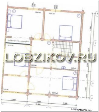 План второго этажа