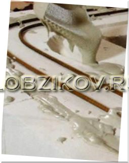 Укладка арматуры