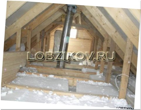 Утепление чердака