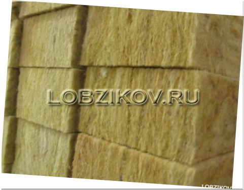 Утепление крыши минераловатными плитами