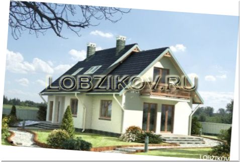 Двухскатная крыша