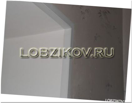 Обработка углов гипсокартона