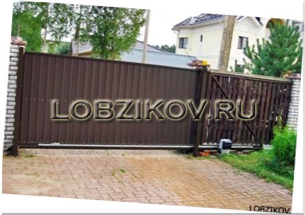 Откатные ворота