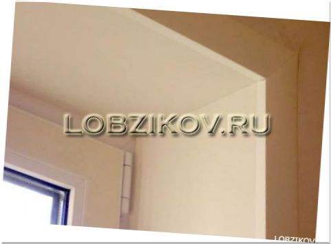 Пластиковые откосы