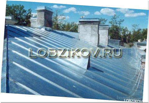 Покрытия из оцинкованного железа