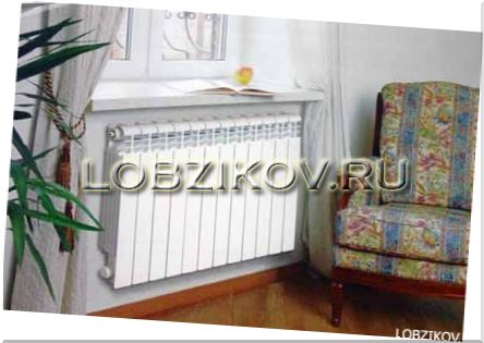 Расчет секций для комнаты