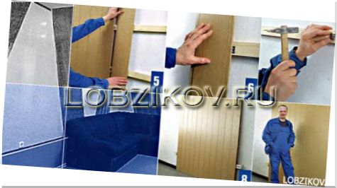 Установка МДФ панелей
