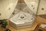 Товар Акриловая угловая ванна МИССУРИ размер 145х145 см
