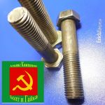 Товар Болт высокопрочный с шестигранной головкой 10х35 8.8 оцинкованный ГОСТ 7798-70 коробка 25 кг