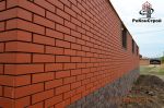 Товар Кирпич облицовочный рядовой BRAER, красный, гладкий, 1НФ, проложенный бумагой Акция!