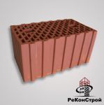 Товар Керамический крупноформатный, поризованный блок, теплая керамика BRAER 12,4 НФ, М-100