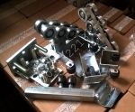 Товар Фурнитура для откатных ворот весом 300 - 500 кг, комплект ЭКО. Скидка 36%!