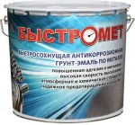Товар Быстромет - антикоррозионная быстросохнущая краска 3 в 1, банка 3кг