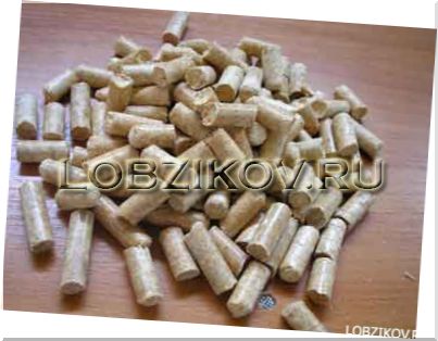 Пеллеты или топливные гранулы из древесины