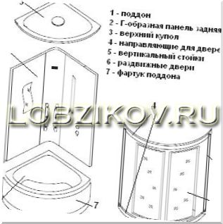 Душевая кабина: сборка, установка своими руками