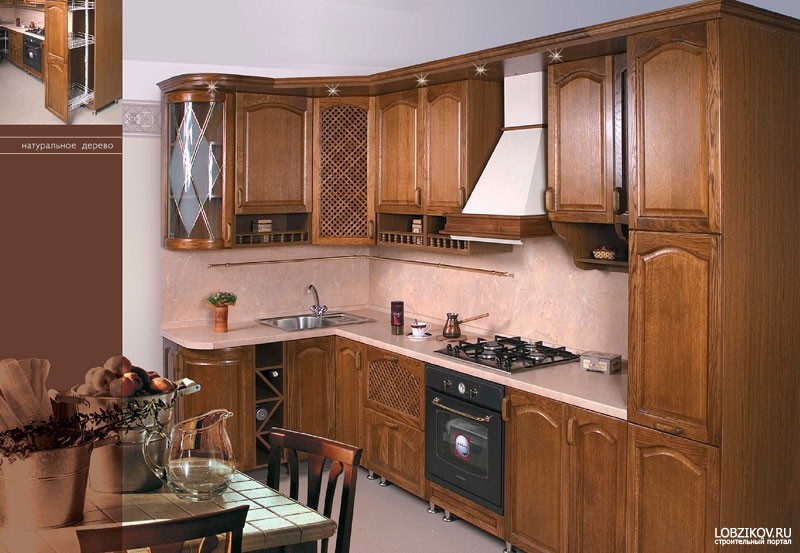 Изготовление Кухонной Мебели Из Дерева