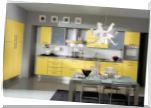 Кухни с оттенками жёлтого цвета